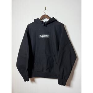 Supreme Box Logo Hooded Sweatshirt (FW23) Black